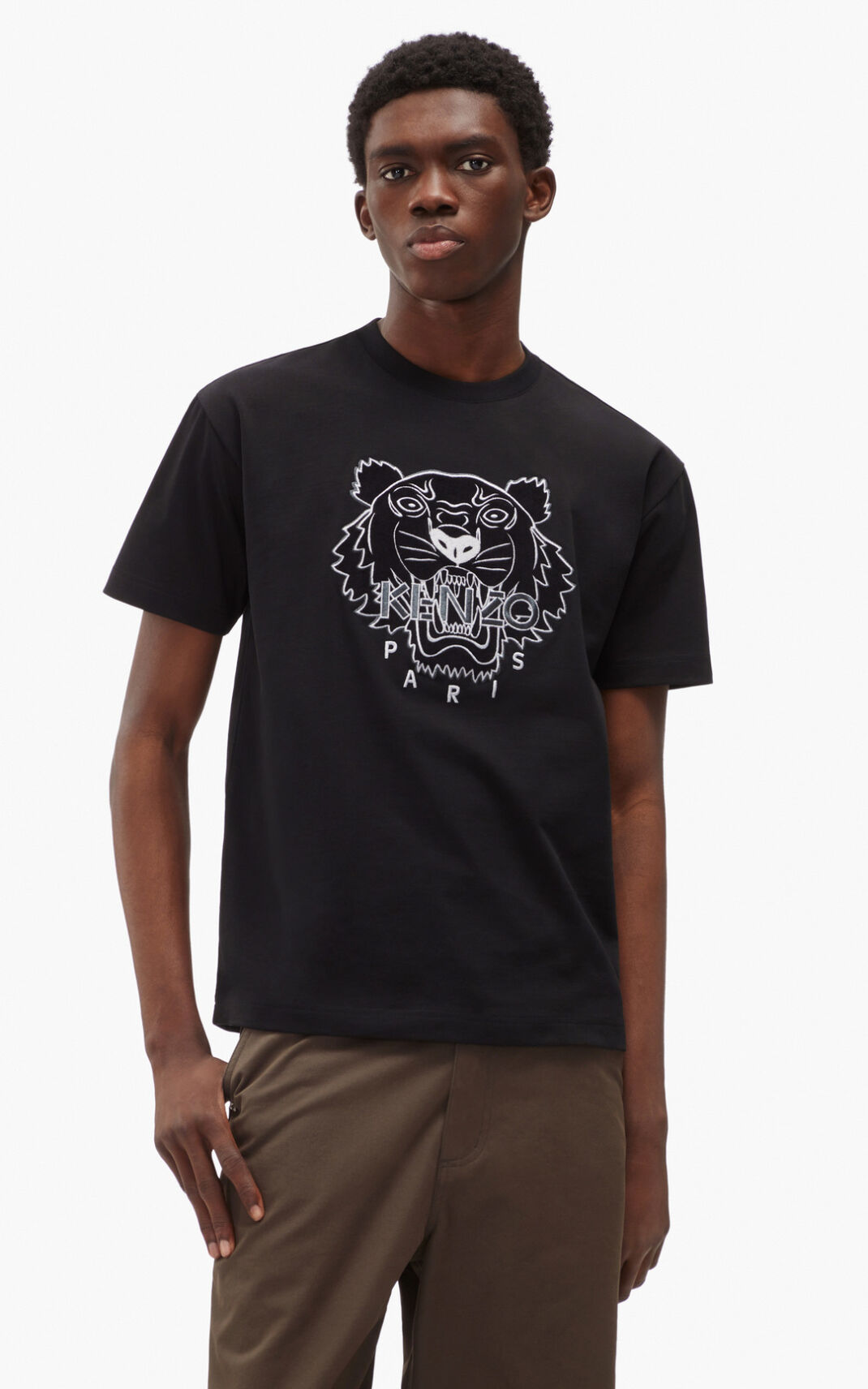 Kenzo The Vinter Capsule Tiger T Shirt Herr | 40678-BDAH